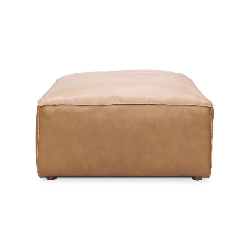 Form Ottoman Sonoran Tan Leather