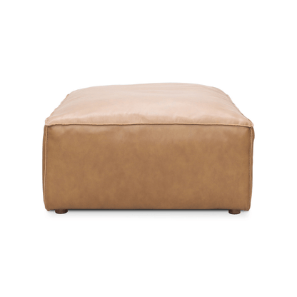 Form Ottoman Sonoran Tan Leather