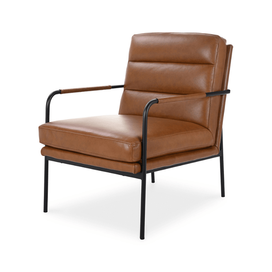 Verlaine Armchair Chestnut Brown