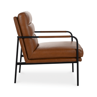 Verlaine Armchair Chestnut Brown