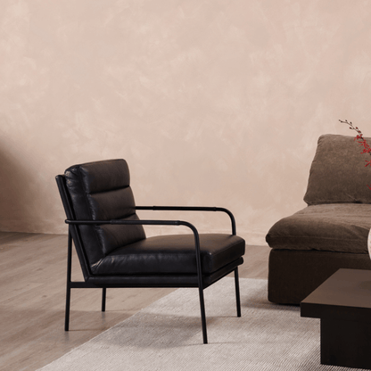 Verlaine Armchair Raven Black