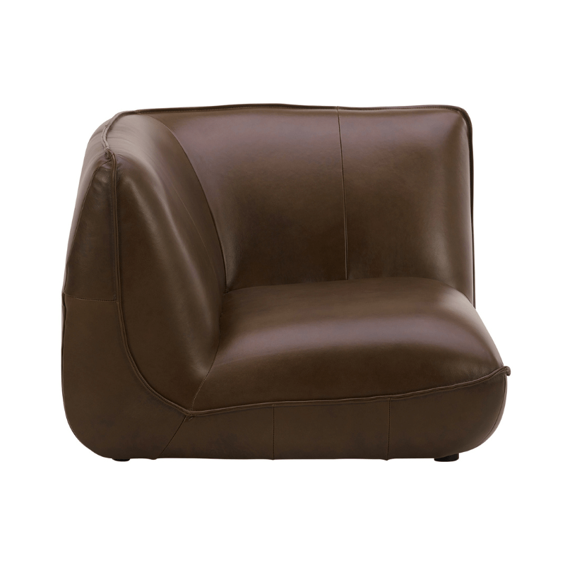 Zeppelin Leather Corner Chair