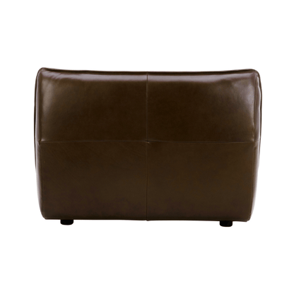 Zeppelin Leather Slipper Chair